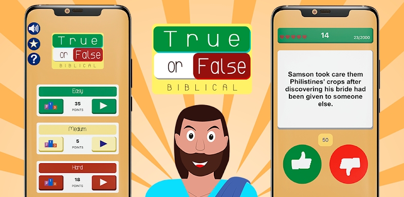 True or False (Biblical) screenshots