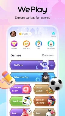 ويبلاي - ألعاب ودردشة screenshots