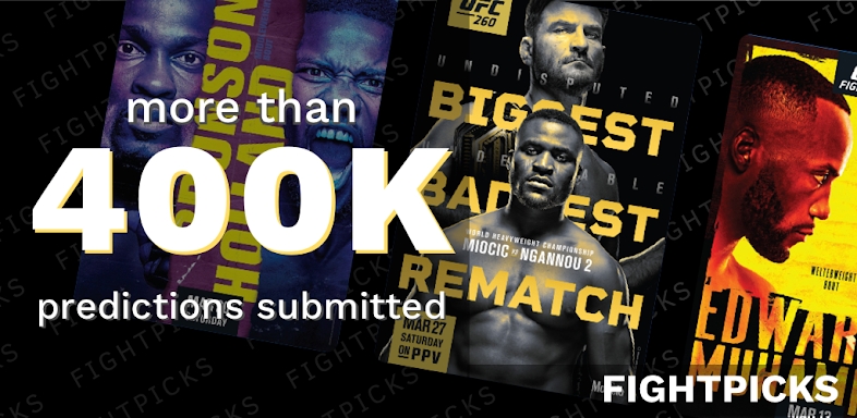 FightPicks - MMA Picks App screenshots