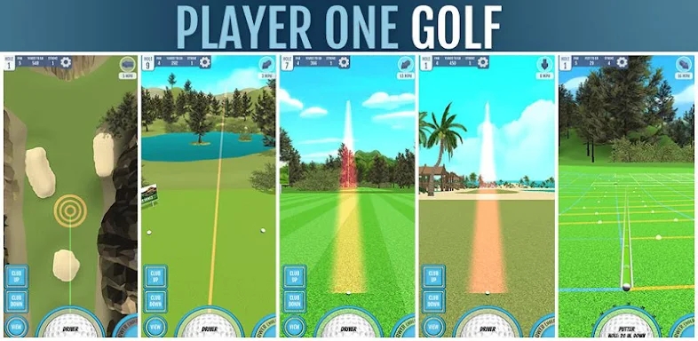 Player One Golf Nine Hole Golf screenshots