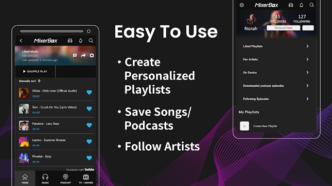 FREEMUSIC© MP3 Music Player screenshots