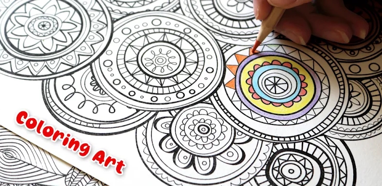 Coloring Art - Coloring Book & Color By Number screenshots