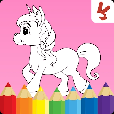 Unicorn Kids Coloring Book screenshots