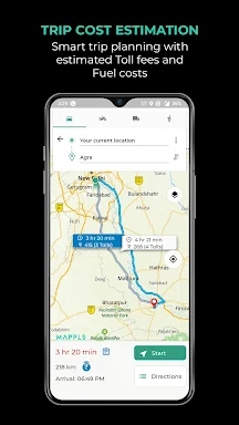 Mappls MapmyIndia Maps, Safety screenshots