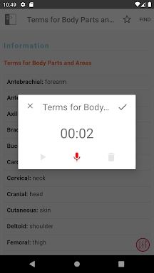 Pocket Anatomy and Physiology screenshots