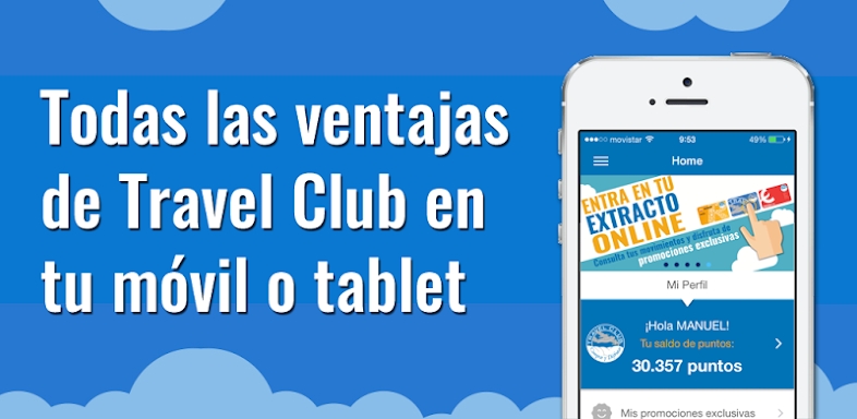 Travel Club App screenshots