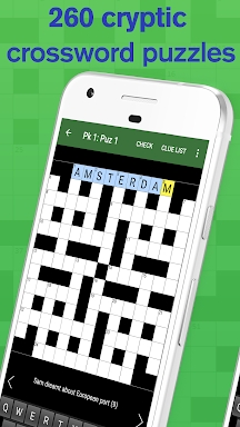 Cryptic Crossword Lite screenshots