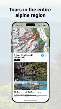 bergfex: hiking & tracking screenshots