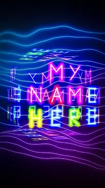 3D My Name Live Wallpaper screenshots