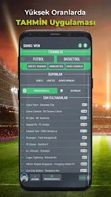Banko Won - Match Predictions screenshots