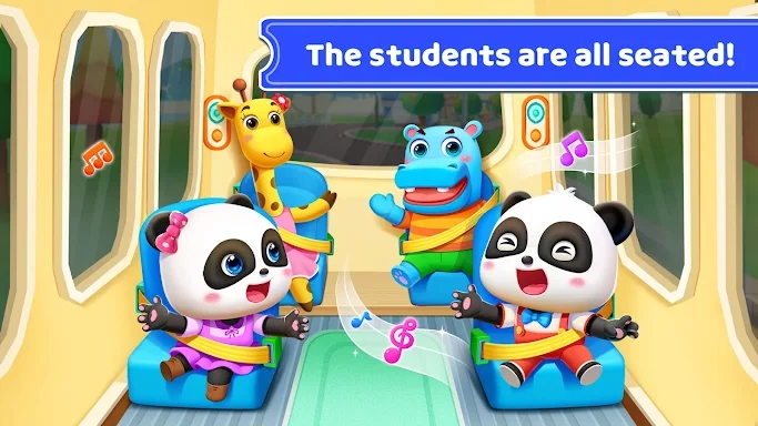 Baby Panda's School Bus screenshots