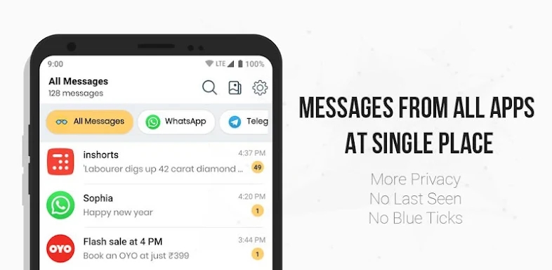 Unseen Messenger - Deleted Msg screenshots
