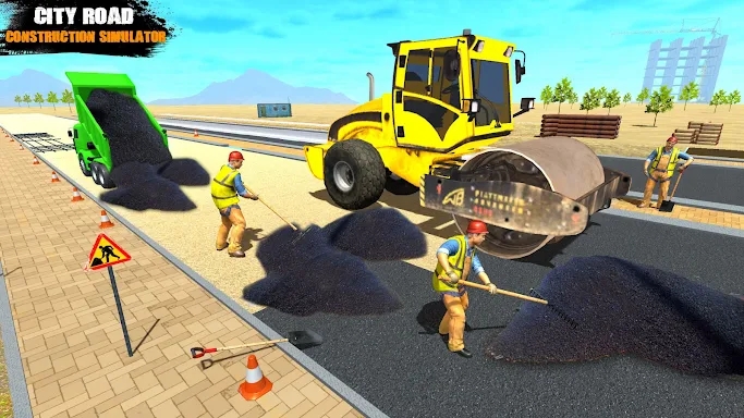 City Road Construction Games screenshots