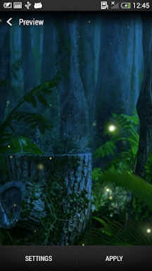 Fireflies Live Wallpaper screenshots