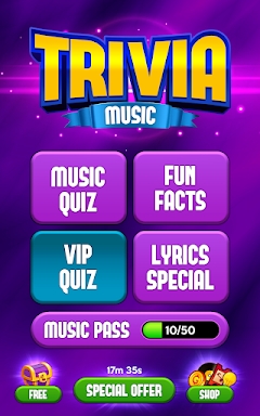 Trivia music star: song quiz screenshots
