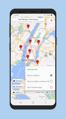 Location Changer - Fake GPS screenshots
