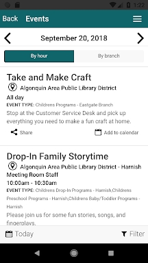 Algonquin Public Library screenshots