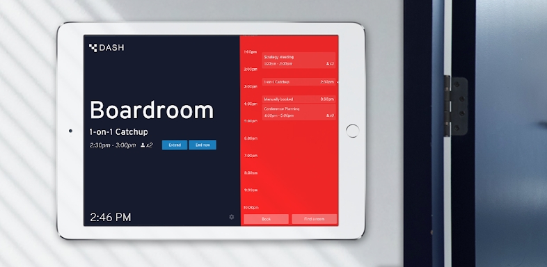 Dash - Meeting Room Display screenshots