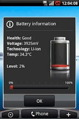 Fake Battery screenshots