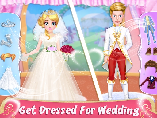 princess wedding Makeup game screenshots