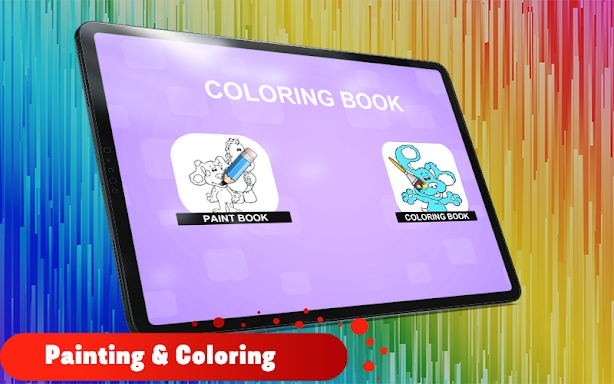 Blue’s Coloring Book clues screenshots