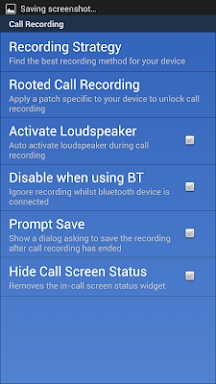 Call Recorder S9 & S10 screenshots