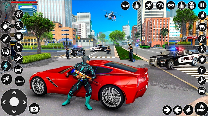 Hero City Bank Robbery Crime screenshots