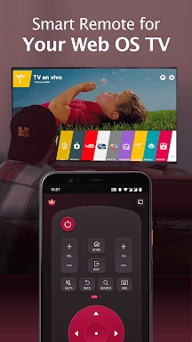 Remote for LG ThinG TV & webOS screenshots
