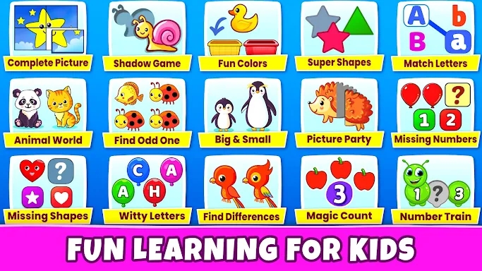 Kids Games: For Toddlers 3-5 screenshots