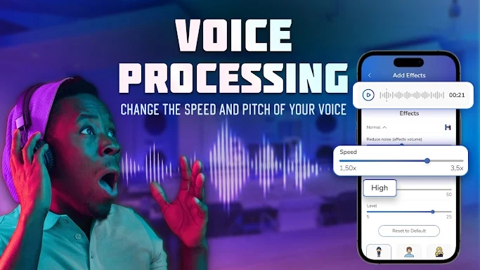 Voice Changer - Tune my Voice screenshots