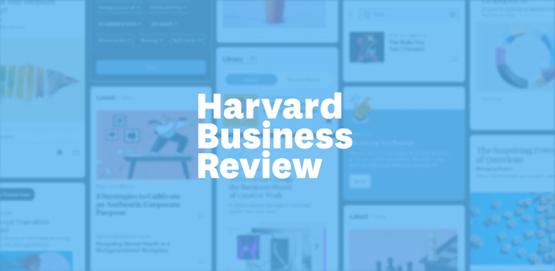 Harvard Business Review screenshots
