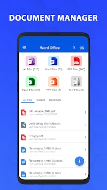 Word Office - Docx reader screenshots