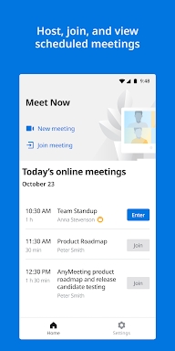 AnyMeeting: Online Meeting screenshots