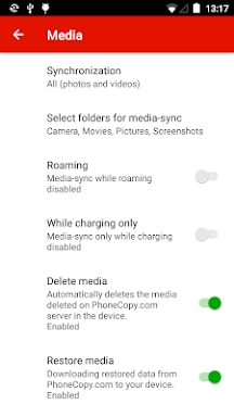 PhoneCopy: Backup & Restore screenshots