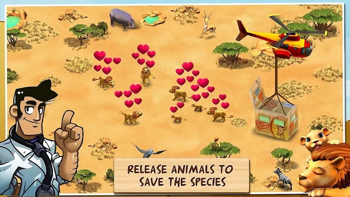 Wonder Zoo: Animal rescue game screenshots
