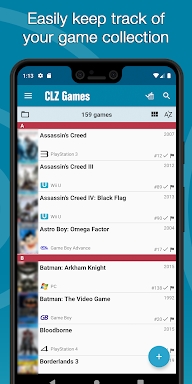 CLZ Games - catalog your games screenshots