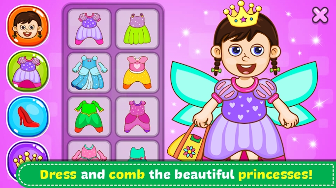 Princess Coloring Book & Games screenshots