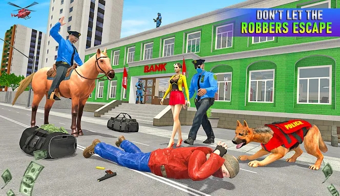 US Police Horse Crime Shooting screenshots