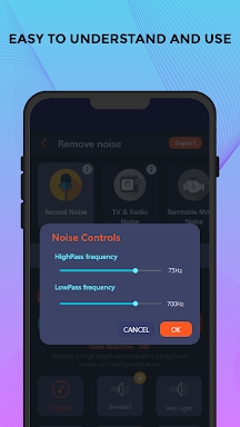 Remove noise: Reduce noise mp3 screenshots