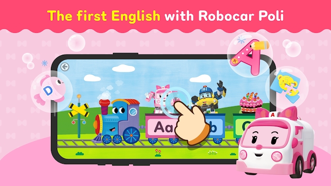 English with Robocar Poli screenshots