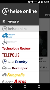 heise online - News screenshots