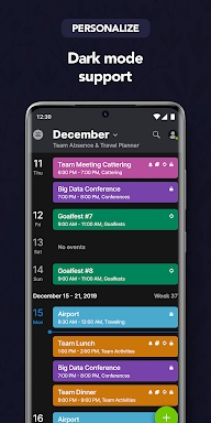 Teamup Calendar screenshots