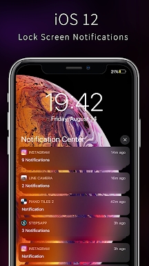 OS16 Lockscreen for iphone 14 screenshots