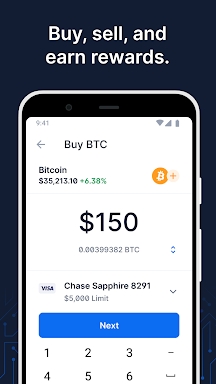 Blockchain.com Wallet: Buy BTC screenshots