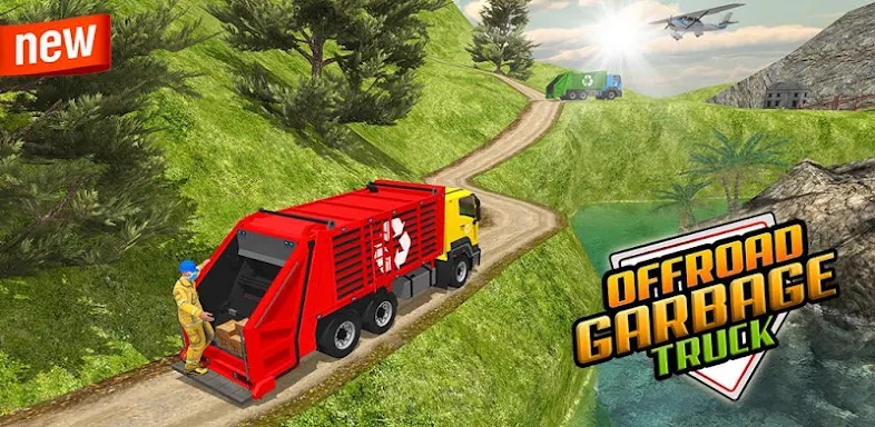 Offroad Garbage Truck Driving screenshots