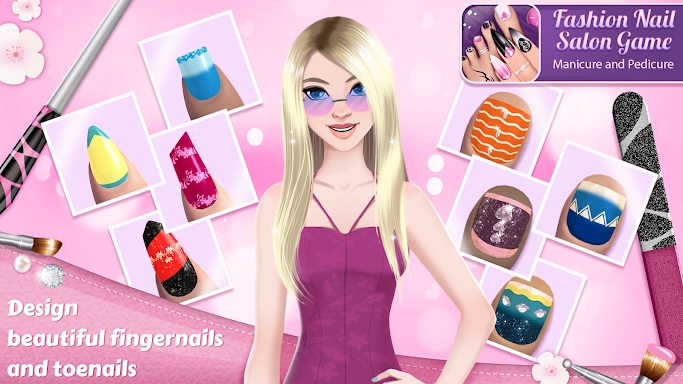 Fashion Nail Salon Game screenshots