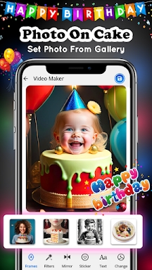 Birthday Video Maker screenshots