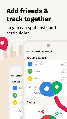 TravelSpend: Travel Budget App screenshots