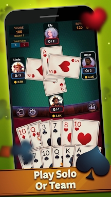 Spades - Offline Card Games screenshots