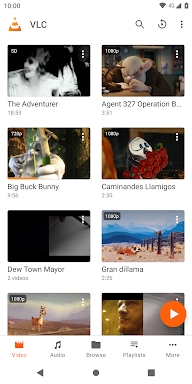 VLC for Android screenshots